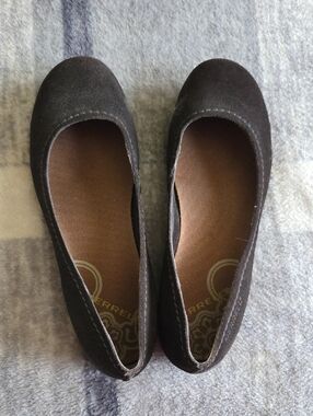 Merrell Women's Dark Brown Slip-On Ballet Flat